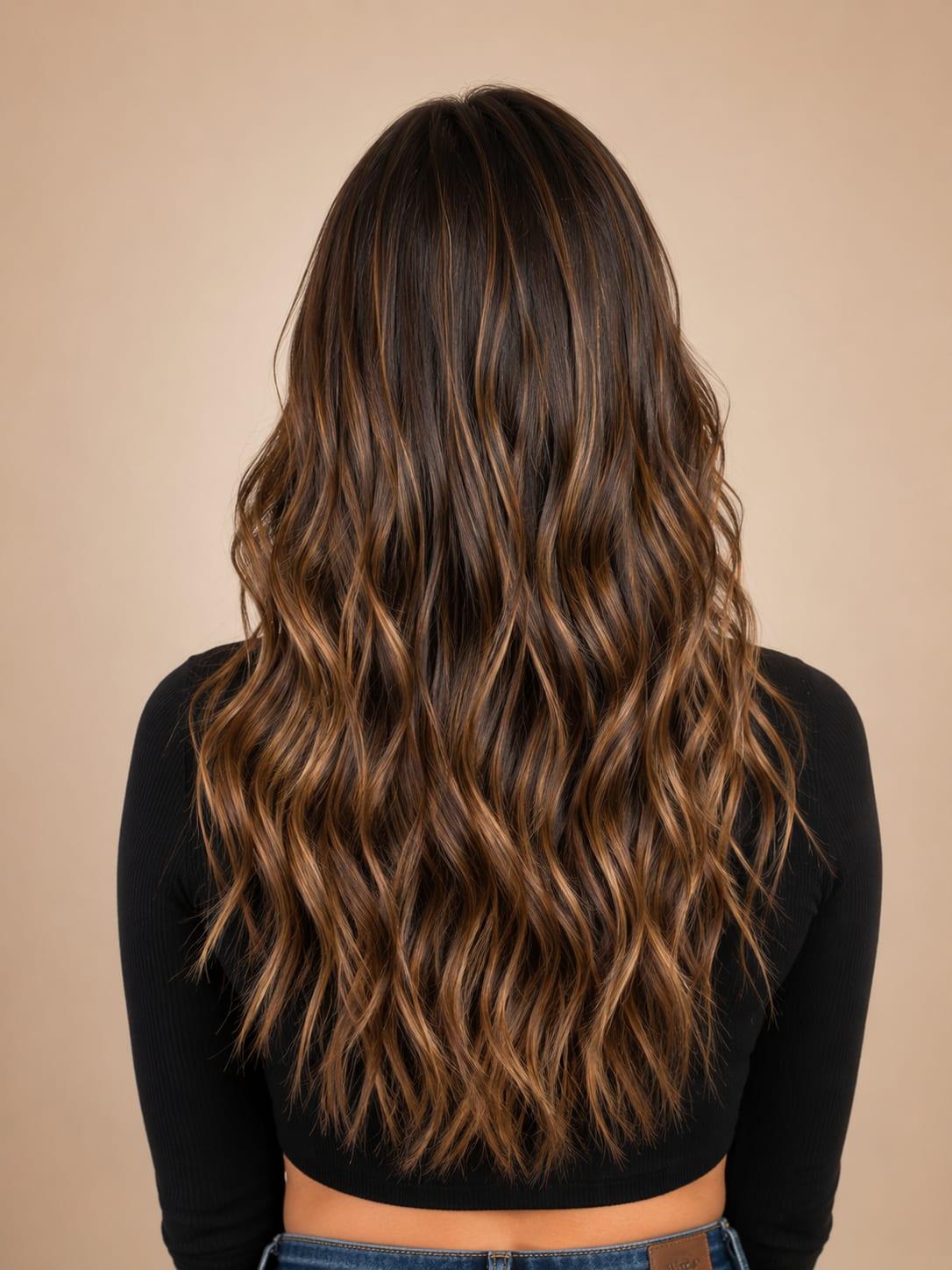 Balayage fatto nei saloni Henné